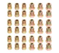 KALLORY 70pcs Brake Line Fitting Assortment Carbon Steel Brake Pipe Connectors with Superb Resistance to Pressure and Wear Wide Compatibility for Trucks and Cars Hydraulic System Repair