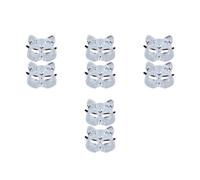 KALLORY 8pcs Disco Mirror Cat Queen Masquerade Masks for Adults Sequin Glitter Full Face Cover for Party Dance Carnival Ball Cosplay Costume Accessory