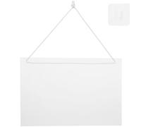 KALLORY Acrylic Erasable Note Board with Lanyard for Home Office Use, Hanging Memo Board for Capturing Key Dates and Reminding Important Knowledge