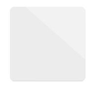 KALLORY Acrylic Mirror Board 25x25cm White Reflective Surface Photo Backdrop for Photography and Decoration Matching Props, for Earrings and Bracelets Photo Shoot Accessories