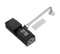 KALLORY Adjustable Door Closer with Dual Spring Mechanism, Aluminium Alloy Construction, Quiet Operation and Adjustable Closing Speed, for Home and Office Use, Easy to Install