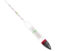 KALLORY Aquatic Salinity Hydrometer Glass Salt Water Gravimeter High Precision Manual Detection Assorted Color for Swimming Pool and Pond Testing