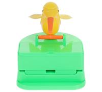 KALLORY Bird Toothpick Holder Dispenser Space Saving Easy to Use Stylish Made of Sturdy Abs Material Simple Chic Design in Green Colour for Outdoor Camping Use