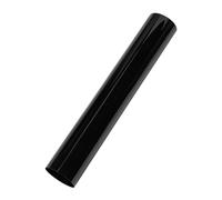 KALLORY Black Pet Reflective Window Film Roll 40x200cm One-Way Perspective Privacy Sun Blocking No Glue Static Cling Dark Window Glass Film for Home and Office