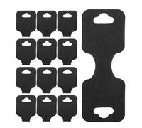 KALLORY Blank Necklace Cards 50Pcs Foldable Jewelry Tags for Bracelet Ring Display and Craft Selling