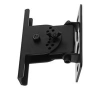 KALLORY Bookshelf Speaker Wall Mount with Adjustable Angles and Universal Compatibility, Metal Speaker Rear Hanger Piece Designed for Home and Home Theater