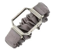 KALLORY Breathable Cloth Watch Band with Metal Frame Compatible for Fitbit Blaze Soft Replacement Strap for Men Women Comfortable Skin-friendly Fitness Accessory