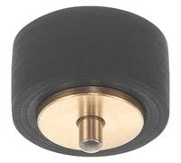 KALLORY Cassette Recorder Pinch Roller Replacement with Copper Shaft 13-8-6-2.0mm Tape Roller for Radio Tape Player Repair Accessories