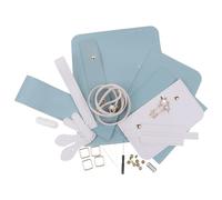 KALLORY DIY Bag Set Beginner Handmade Bag Pu Leather Alloy Material Large Capacity Stable Practical Assorted Colour Craft Kit for DIY and Cultivating Hands-on Ability