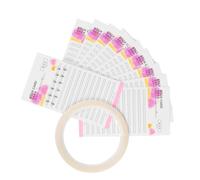 KALLORY Eyelashes Storage Cards Easy to Use Work Efficiency 10pcs Paperboard False Eyelash Holder Lash Accessories