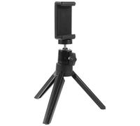 KALLORY Flexible Mini Tripod for Mobile Phone and Tablet with Abs and Metal Material, for Webcasts and Living Room Use, Universal Phone and Camera Holder Stand