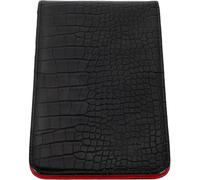 KALLORY Golf Scorecard Holder Black Pu Flip-open Score Keeping Cover
