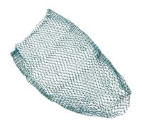 KALLORY Green Nylon Fish Net Easy to Transport and Store with Strong Tensile Strength and Fast Water Filtration, Mesh Side Length 1.5cm for Fly Fishing and Fish Catching Supplies