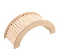 KALLORY Hamster Wooden Climbing Ladder Suspension Bridge for Small Pets Such As Rats Guinea Pigs Hedgehogs Gerbils for Cage Entertainment