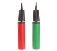 KALLORY Hand Push Inflator Pump, Portable and 2pcs for Compact Design Plastic Manual Balloon Pump Air Column Bags Basketballs for Outdoor Sports and Recreation