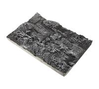 KALLORY High Simulation Reptile Tank Background Board with 3d Rock Effect Pu Material Lightweight Decorative Aquarium Backdrop for Fish Tank Scene Decor Natural Look