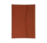 KALLORY Large Capacity Pu Leather Document Organizer Briefcase A4 Folder Holder with Reasonable Internal Space Design and Comfortable Carry for Business People and College Students