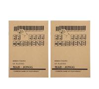 KALLORY Mahjong Manual and Vintage Mahjong Guide Featuring Comprehensive Rules for Beginners and Enthusiasts