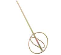 KALLORY Multi-Functional Electric Drill Stirring Rod Drywall Mud Mixer Metal Paddle Attachment for Grout and Joint Compound Mixing in Building Projects