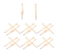 KALLORY Novelty Bone Shaped Ballpoint Pens in Field 20pcs with Blue Ink, Plastic Material, Comfortable to Write, for Doctors, Nurses, Students, as Funny Presents for Doctors Nurses