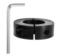 KALLORY Office Chair Gas Lift Fixing Clamp Kit with Stainless Steel Split Ring Bracket and Wrench to Stop Sinking, Heavy Duty Hydraulic Chair Part for Workplace Environments