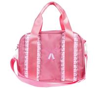KALLORY Pink Ballet Tote Bag for Large Capacity Polyester Duffle Bag with Handle and Sling Shoulder Design for Storing and Carrying Ballet Dress and Towel for Dance Practice