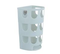 KALLORY Plastic Sturdy Plastic Material for Rabbits and Birds Feeding Bowl with Deep Design and Fixable Feature and Mess-free Feeding Random Color for Cage Use