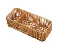 KALLORY Plastic Tissue Box Organizer and Multifunctional Use with Multiple Compartments for Compartmentalized Storage , Multifunctional Use, and Minimalist Unique Design , for Living Room