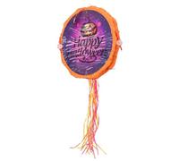 KALLORY Purple Paper Pinata for Halloween Party Decoration and Birthday Party Creative ‘s Pinata That Can Be Filled with Candies or Confetti