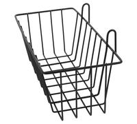 KALLORY Rabbit Cage Metal Rack Hanging Bunny Metal Holder Feeder Convenient to Add Smooth Surface Iron Simple Design Can Be Hung on The Cage Suitable for Rabbit and Other Small Animals