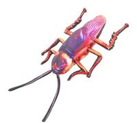 KALLORY Realistic Cockroach Plush Pillow with Printing and Dyeing, Soft Plush and Pp Cotton Material, Prank Prop for Halloween Parties and Early Education