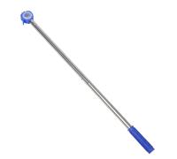 KALLORY Retractable Curtain Wand Tool with Solid and Sturdy Metal and Plastic Build, 32-inch Window Blind Rod for Kitchens and Indoor Use, Easy Roof Window Opener Pole with Hook for Window