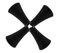 KALLORY Rubber Caps Replacement 4Pcs with Thickened Silicone Padding for Motorcycle Phone Holder Stand Secure Phone Grip on Rough Roads