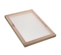 KALLORY Screen Printing Frame Silk Wooden A3 15.7"x11.8" Portable Frame Suitable for DIY Screen Printing