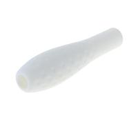 KALLORY Silicone Stylus Grip Protective Cover for Digital Stylus Pen Anti-slip Comfort Grip Shock Absorbent Sleeve Lightweight Portable Design White