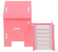 KALLORY Small Animal Sleeping House Hamster House Not Easy to Break Not Easy to Deform Pvc Material Can Be Put in The Hamster Cage Suitable for Chinchilla and Small Pet Play