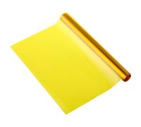 KALLORY Sunset Atmosphere Lighting Gel Filter 30cm X 200cm Yellow Light Diffuser Sheet for LED Photography Lighting Color Correction Film