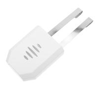 KALLORY Toilet Tank Cleaning Tablet Holder White Abs and Metal Hanging Bracket with Easy Installation and Universal Compatibility for Toilet Cleaning Tablet Storage and Bathroom Use