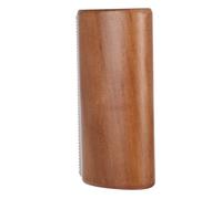 KALLORY Tool Serrated Cleaning for Stable for Daily for Equestrians Suitable Brush Comb Wood Groom Brush with Edge Hair Removal Sweat Scraping Sturdy Wooden Grooming Horse and