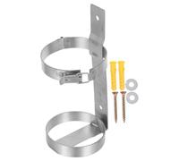 KALLORY Universal Fire Extinguisher Bracket Holder for 2kg Fire Extinguisher, Stainless Steel Mounting Bracket with Space-saving Design and Easy Installation, Suitable for Truck