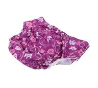 KALLORY Washable Adult Diaper Multipurpose Pull-up with Heavy Absorbent Pul Waterproof Cloth and Wool Lining, Purple Sanitary Pants for Women, Designed for Incontinence Care and Leak-Proof