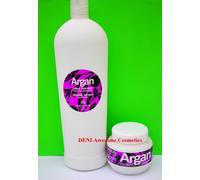 KALLOS Argan Colour Hair Mask,Shampoo,Conditioner for Colour Treated Hair