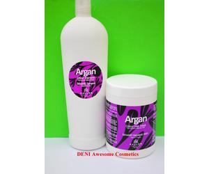 KALLOS Argan Colour Hair Mask,Shampoo,Conditioner for Colour Treated Hair