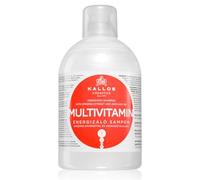 Kallos Cosmetics Energising Multivitamin Shampoo, For Fragile Hair 1L