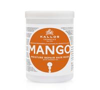 Kallos Cosmetics Mango Moisture Repair Hair Mask, Nourishing, 1L