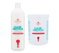 Kallos KJMN Pro Tox Hair Mask & Shampoo with Keratin & Collagen - 2000ml