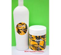 KALLOS Vanilla Shine Hair Mask,Shampoo,Conditioner for Dry and Dull Hair