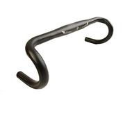 Kalloy RACING LIGHTWEIGHT ALLOY SHORT 125mm DROP HANDLEBARS, BLACK 31.8mm CENTRE 400mm WIDE
