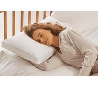 Kally Ultimate Side Sleeping Pillow - Best Boxed Shaped Pillow for Neck Support & Side Sleeping Position - Hypoallergenic Hollowfibre - 70 x 40cm, White