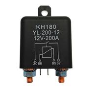 Kalmaegee 12V 200A 4 Pin Automotive Truck Relay Heavy Duty Split Charge Relay Switch with 2 Pin Footprint and 4 Terminal for Car Truck Motor Boat